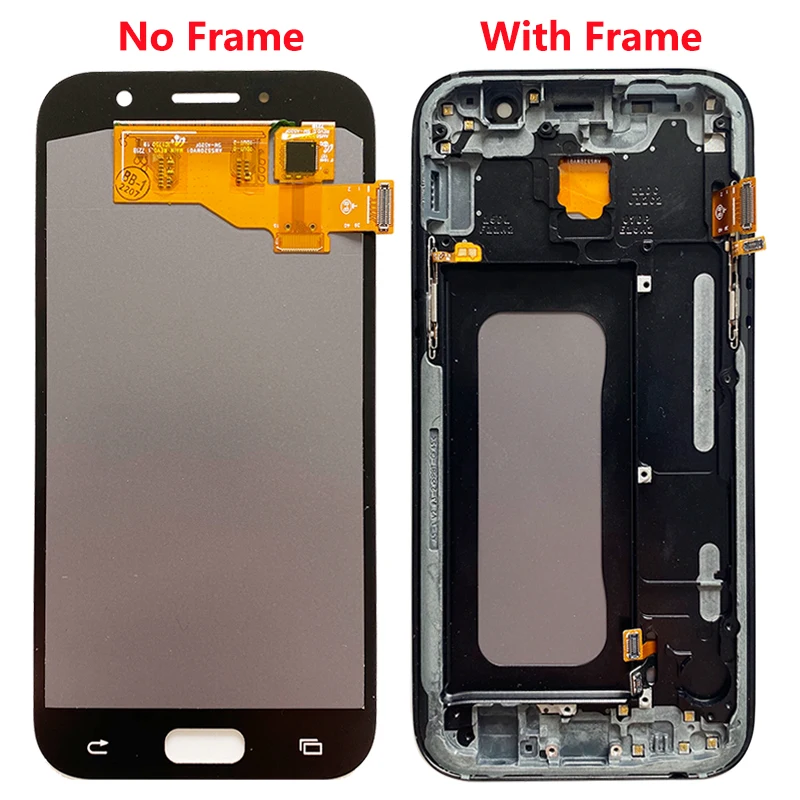 5.2\'\' LCD For Samsung  A5 2017 A520 SM-A520F A520 LCD Display Touch Screen Digitizer Assembly Replacement Parts