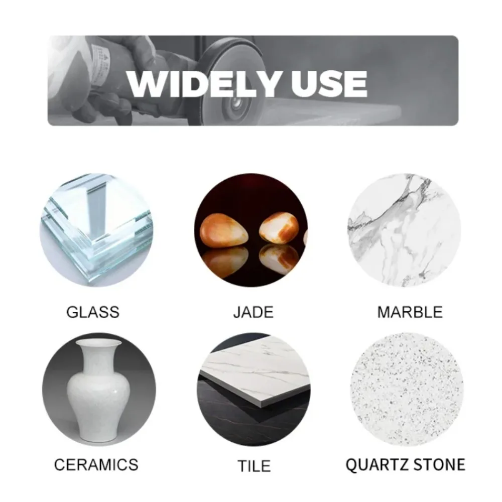 100/115/125 مللي متر-شفرة منشار رخامية ماسية سيراميك اليشم شفرة قطع تلميع خاصة قطع زجاجية حادة #5