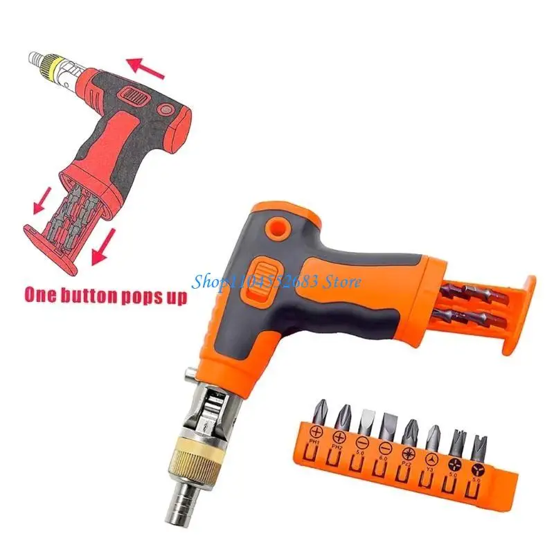 

Y6GD Multi Screwdriver Set Multi Electric Screwdriver Guns Bit Ratchet