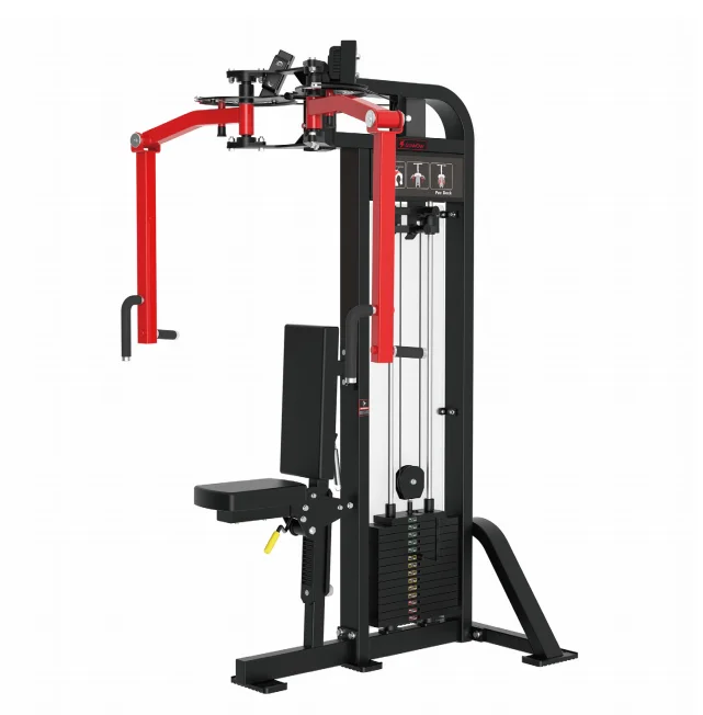 

Commercial Gym Fitness Machines Steel Pin-Loaded Bench Adjustable for Chest Arms Back Legs Training Rear Deltoid Pectoral Fly