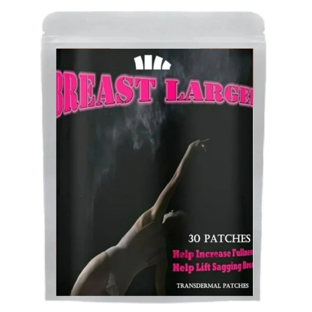 30 Patches Breast Larger Breast Enhancement Transdermal Patcheswith Natural Ingredients For Bigger Breast Growth And Firmness