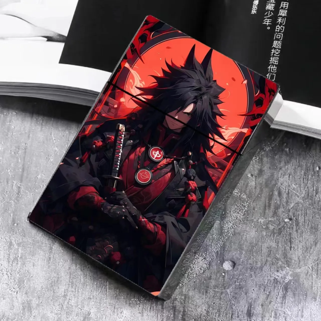 New Cartoon Anime Plastic Portable Cigarette case 20 pack Large Capacity Automatic pop-up For 8mm Cigarette Box Gadgets for Men