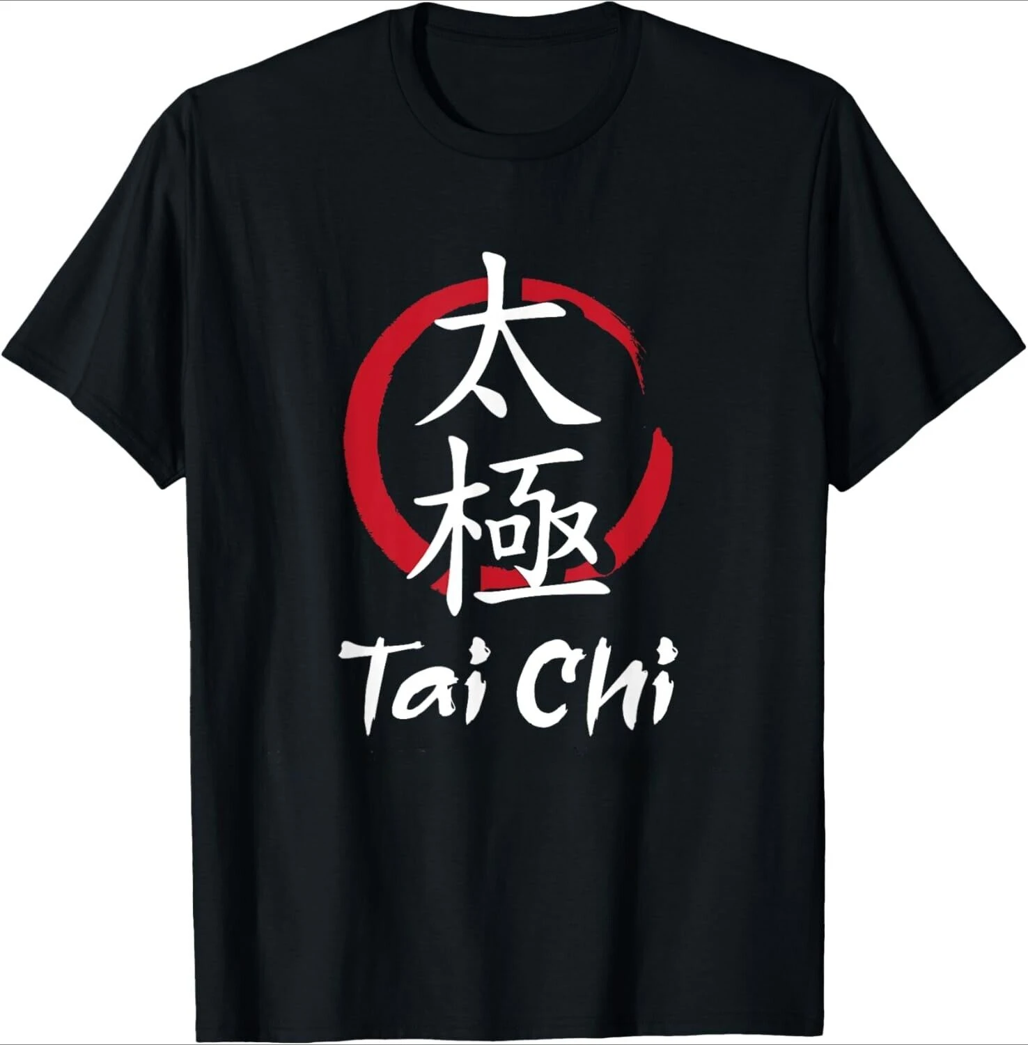 Tai Chi - Mental Health Spirit Yin-Yang Martial Arts Gift regardless of gender T-shirt Short sleeve breathable shirt