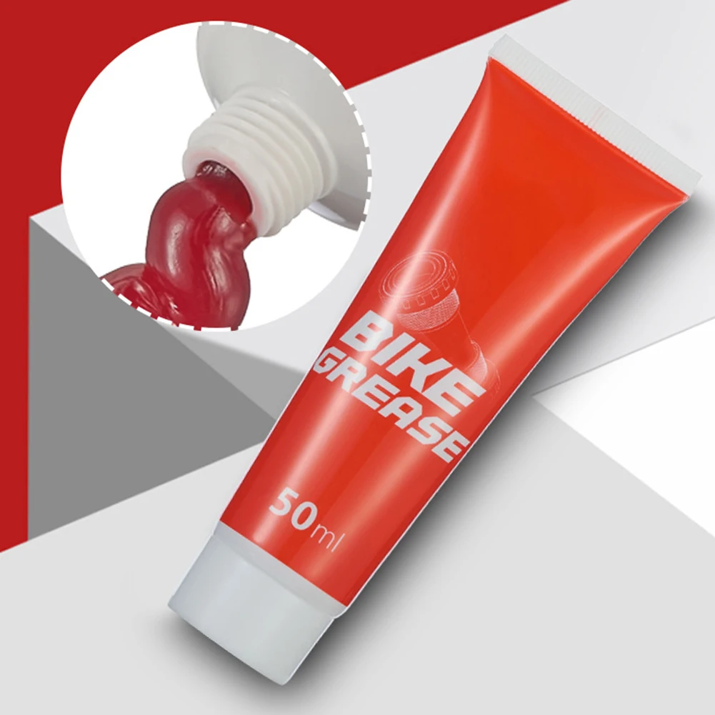 

Bike Bicycle Grease Lubricant MTB Bike Oil For Hub Bottom Bracket Headset Fork Flywheel Ball Bearing Grease 50ml Repair Tools