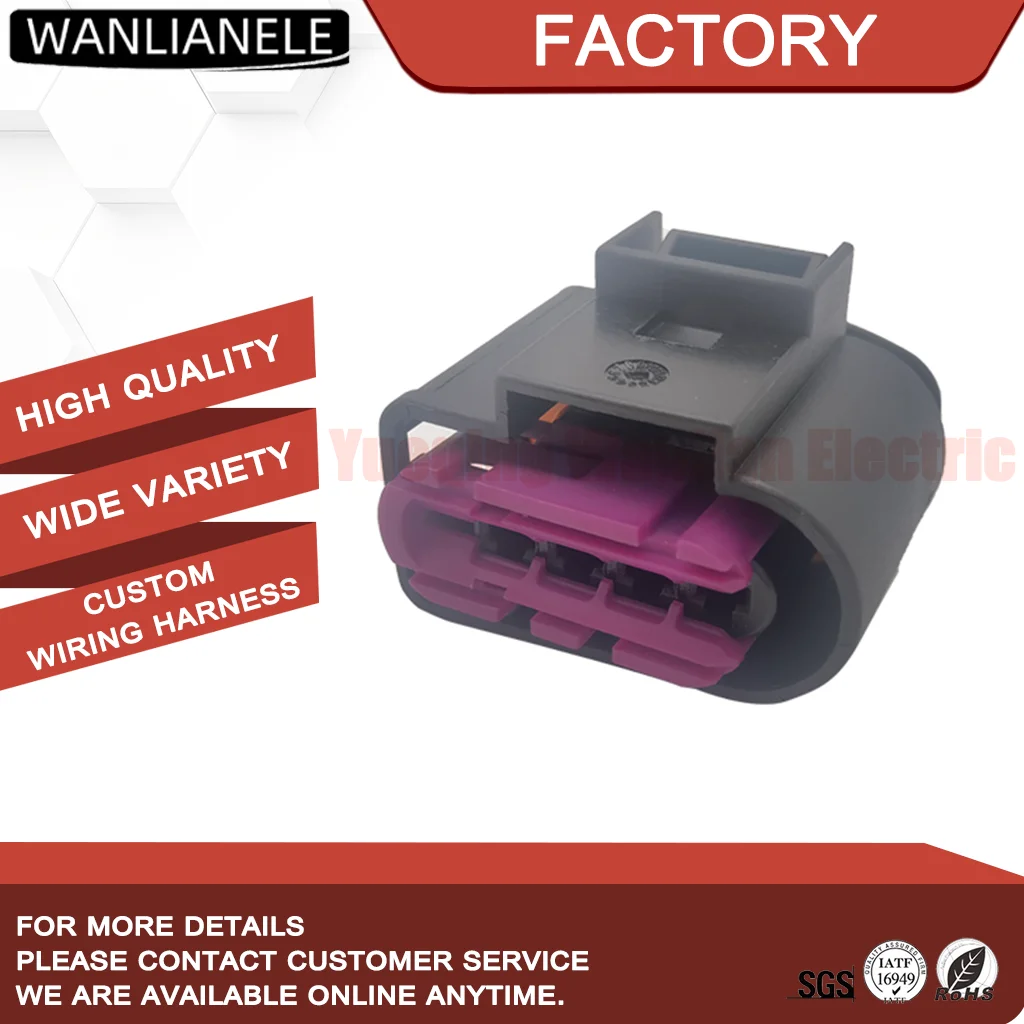 50 Sets 4D0971994 4 Pin Ignition Coil Connector Housing Fit Golf Jetta Passat A3 A4 EA888 MQB
