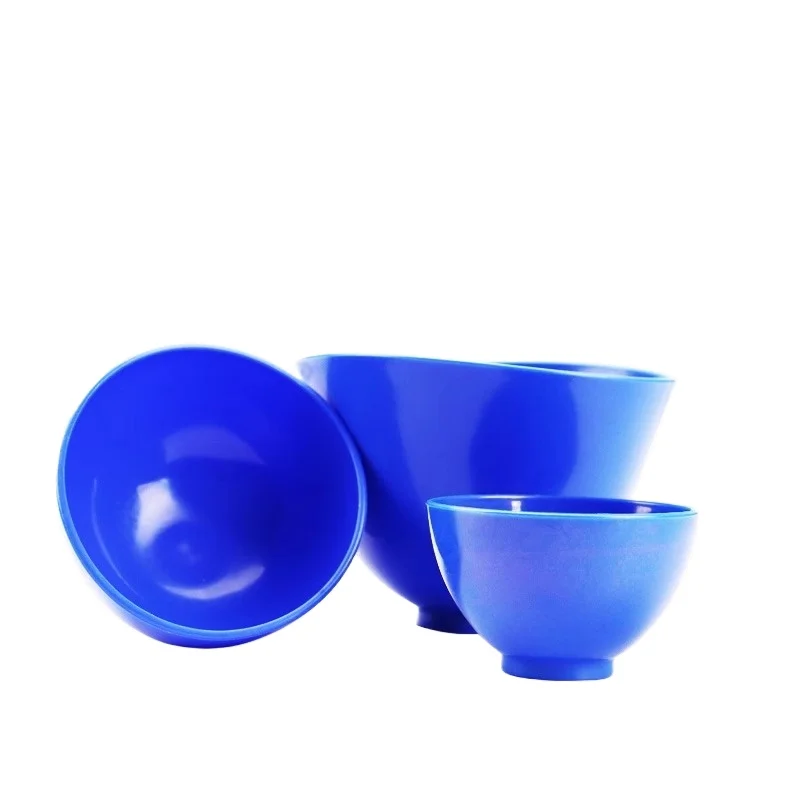 

Dental Silicone Rubber Bowl Two colors available Impression Material Mixing Bowl Gypsum Mixing Bowl Dental Material Dental Tools