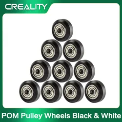 6/10/20PCS Creality POM Polley Wheels 625zz Idler Pulley Gear Passive Round/V-Slot Perlin for Ender-3/CR-10 3D Printer Parts