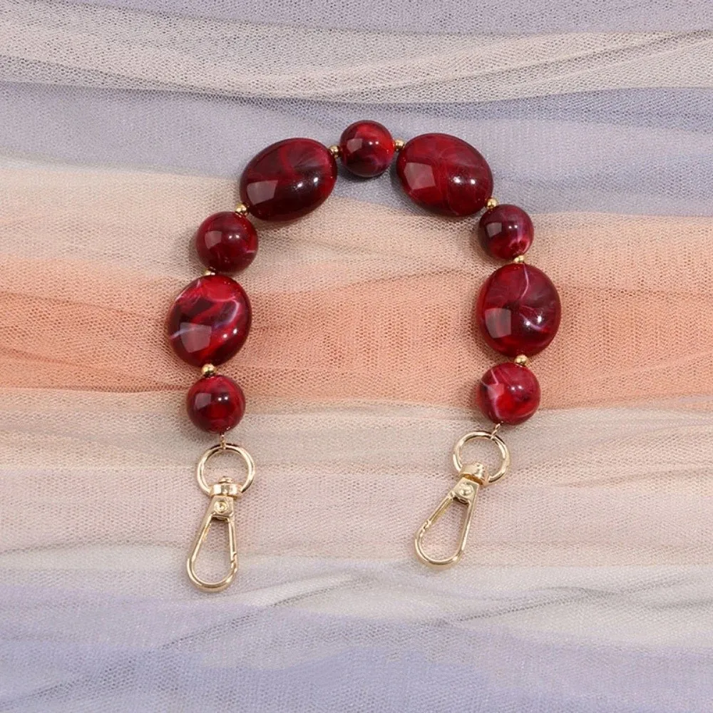 

Янтарный цвет бусины, сменная цепочка для сумки, струящаяся светло-золотая смоляная цепочка, акриловая женская сумка, детали сумки, аксессуары