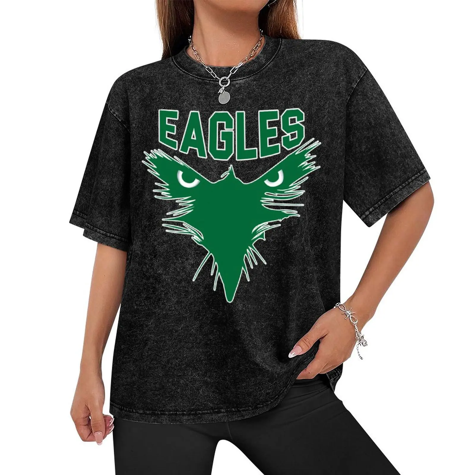 philly eagles Angry Eyes Philadelphia Football Vintage Fly eagles Fly Fans T-Shirt luxury clothing labubu men tshirt