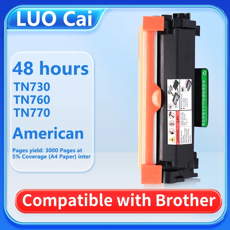 

Совместимый тонер-картридж для Brother TN760 TN-760 TN730 TN-730 для MFC-L2710DW DCP-L2550DW MFC-L2750DW HL-L2350DW
