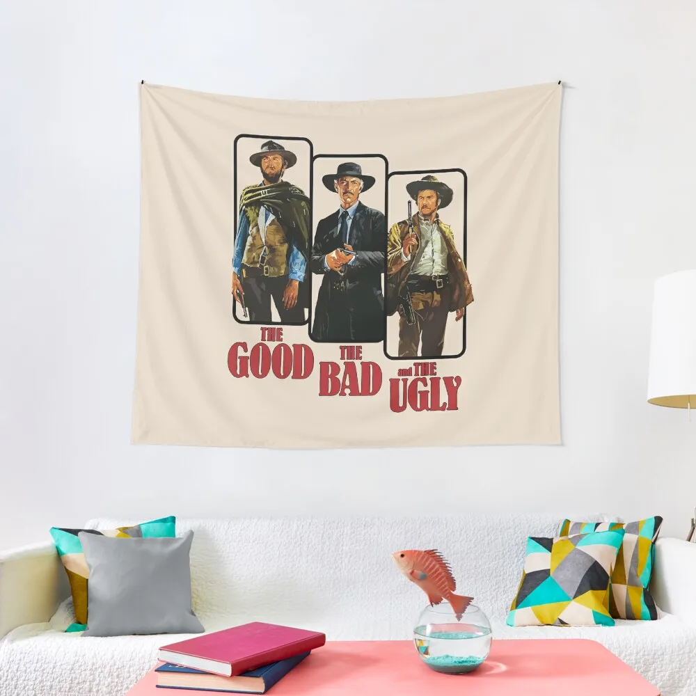 

The Good The Bad and The Ugly Poster Graphic Tapestry Decoration For Home Decoration Room Decorative Wall Tapestry