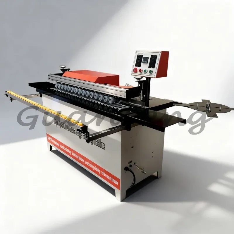 Portable Small Circular Edge Banding Machine Speed‑Adjustable High‑Quality Woodworking Board Edge Press Machine