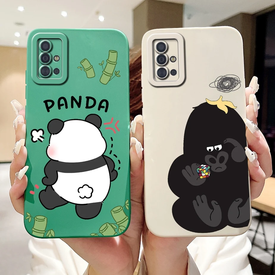 For Samsung Galaxy A31 A51 A71 Case Unique Cartoon Cover Shockproof Phone Case For Samsung A31 A 51 71 Galaxy A51 A71 Soft Shell