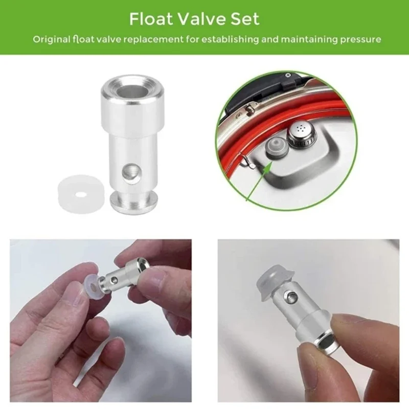 Float Valves Seal Pressure Cookers Spare Parts Float Valves Steaming Release Valves for 3QT 5QT 6QT Pressure Cookers