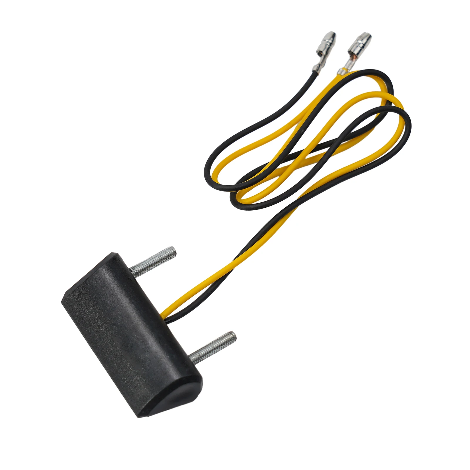 Luz LED para matrícula de motocicleta, luces traseras LED de 12V, indicadores de luz blanca de plástico Universal, pieza de motocicleta, 1 ud.