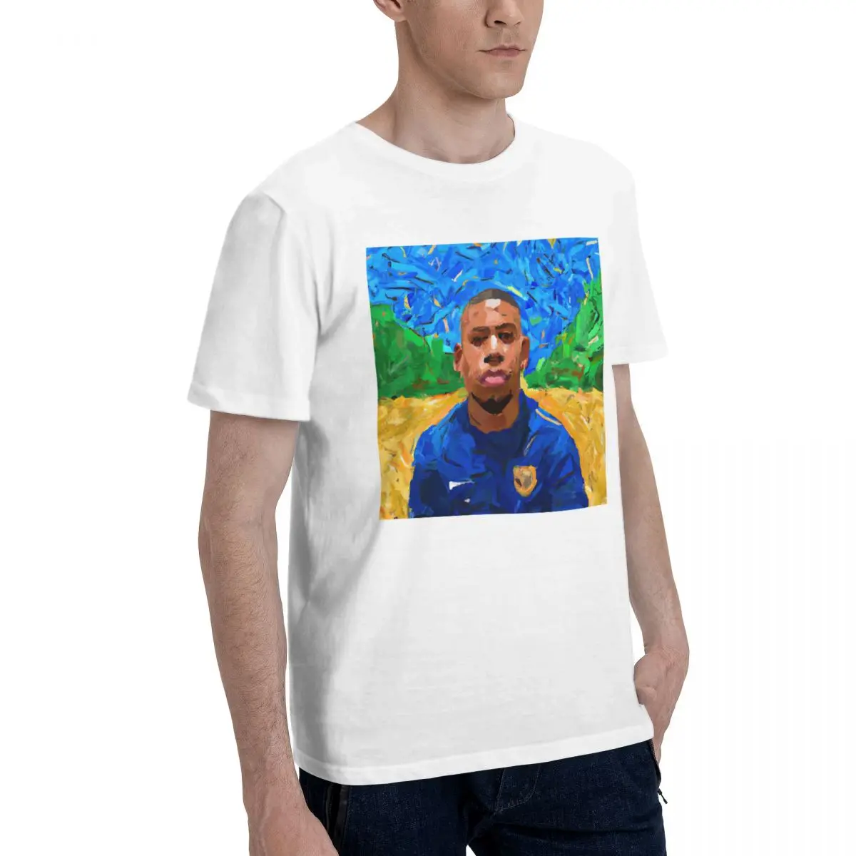 Mbappe And Mbappﾩ Kylian Champion France Football Team Soccer 24 Motion Novelty Top tee High quality Leisure