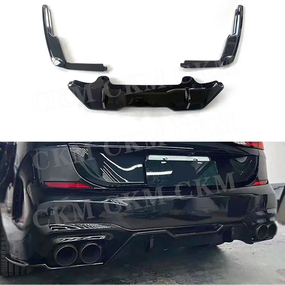 

Rear Diffuser Lip Bumper Guard Spoiler Side Splitters Body Kit For BMW 2 Series F44 M Sport 2021 2022 2023 Car Accessories