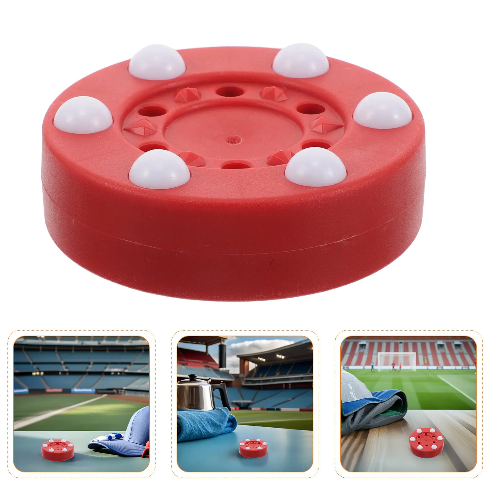 

Набор из 2 хоккейных шайб для роллер-хоккея, высокопрочные шайбы для уличных тренировок, для использования на улице и в помещении, для занятий спортом на открытых и закрытых площадках