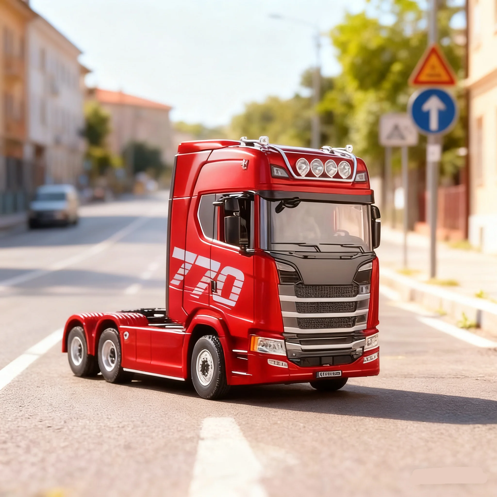 

HUINA 1501 770S Alloy RC Tractor 19CH Remote Control Engineering Trailer Truck 1/18 Scale with Light And Sound Perfect Xmas Gift