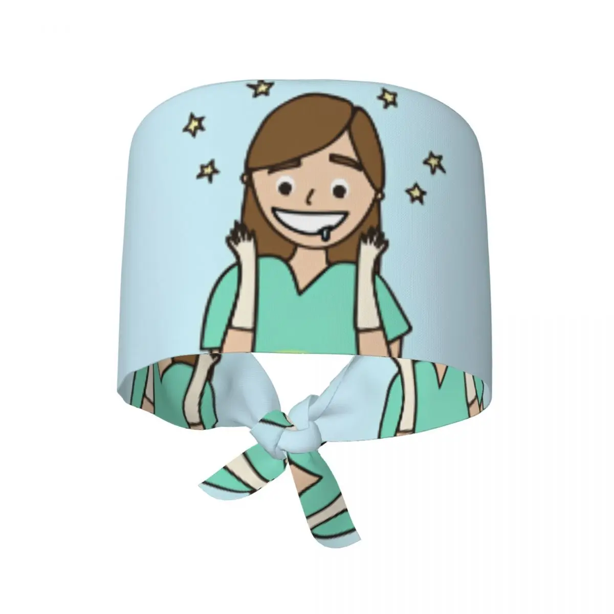 Nurse Medicine Doodle Cartoon Scrubs Caps Nursing Surgical Cap for Men Women Nurse Dentist Spa Working Hats Cap