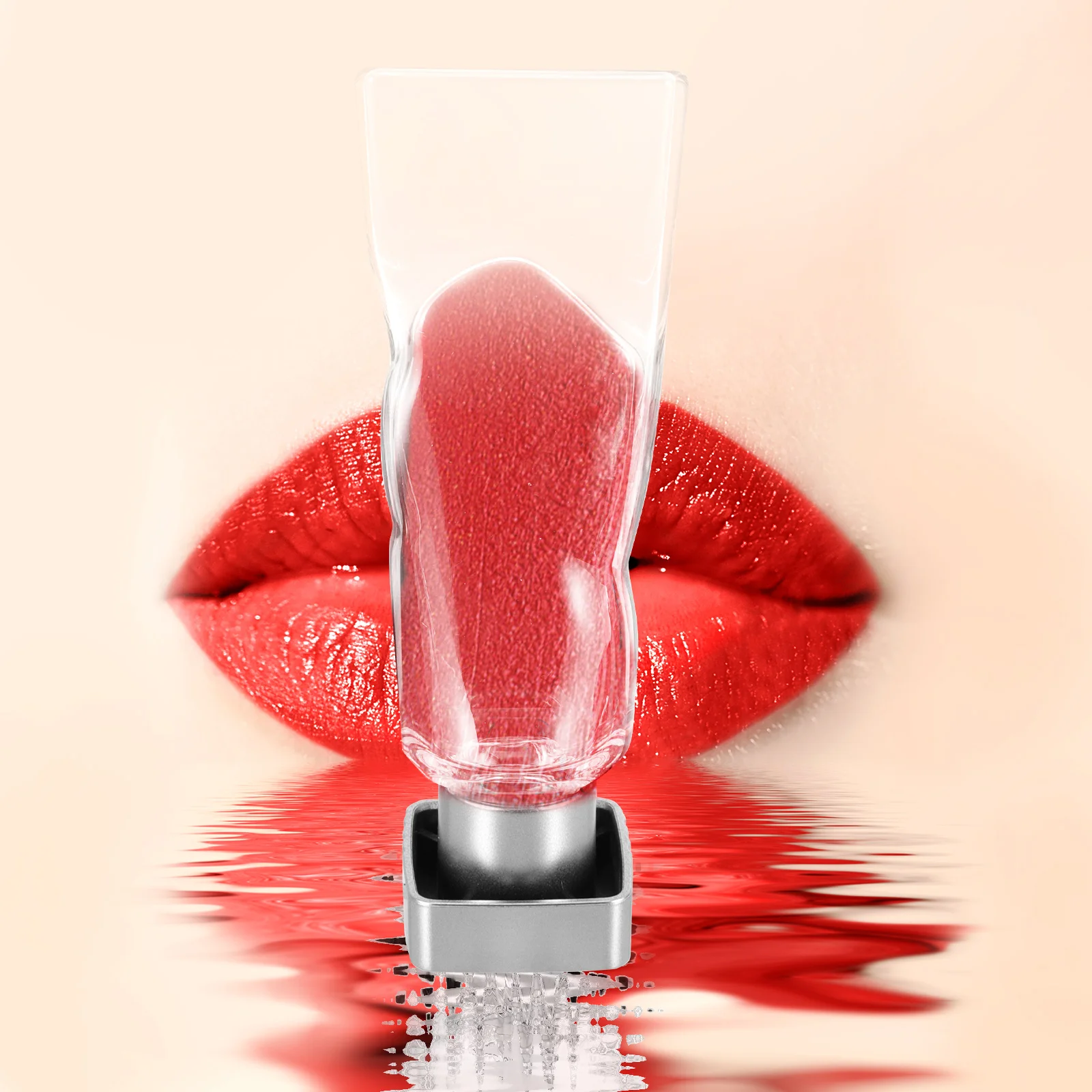 

6pcs Empty Gloss Tubes 4Ml Plastic Refillable Lip Balm Containers Leak-Proof Portable For Diy Lip Products Women Makeup Tools