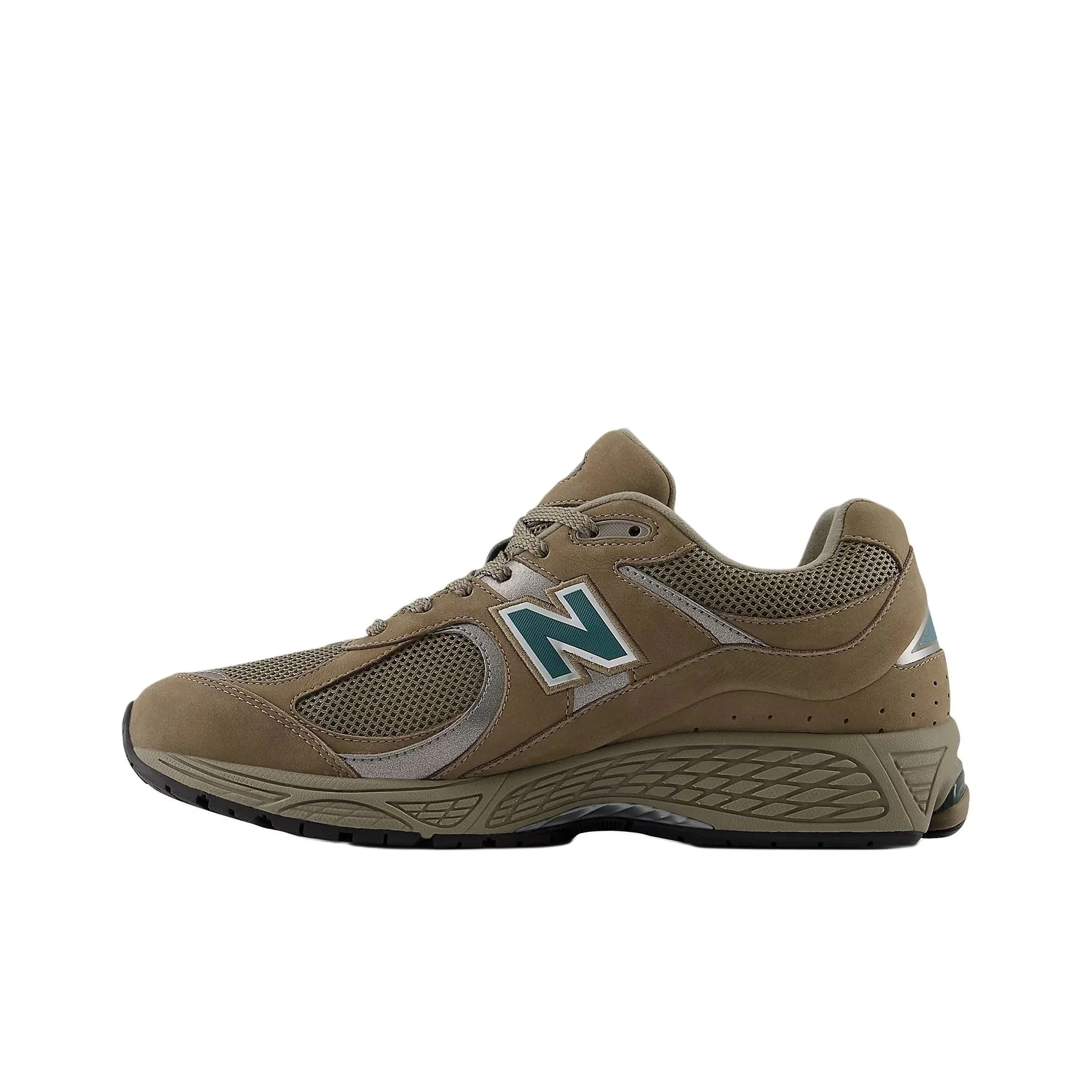 New Balance NB 2002R Running Shoes Unisex Low Top Olive Green/Blue U2002ROA