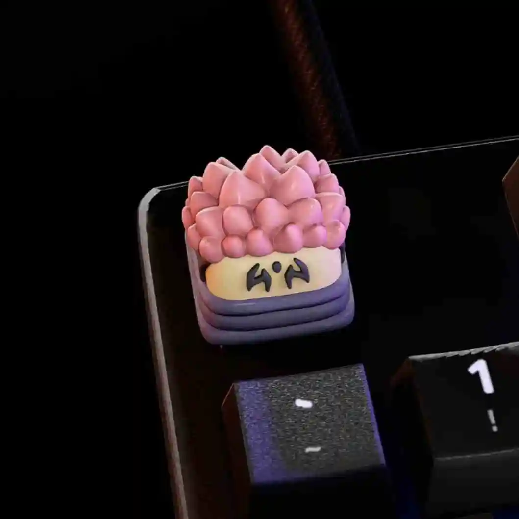 Ins nuevo Jujutsu Kaisen Satoru Gojo Keycap Itadori Yuji Teclado mecánico teclas animación periférica creativa Keycaps regalo