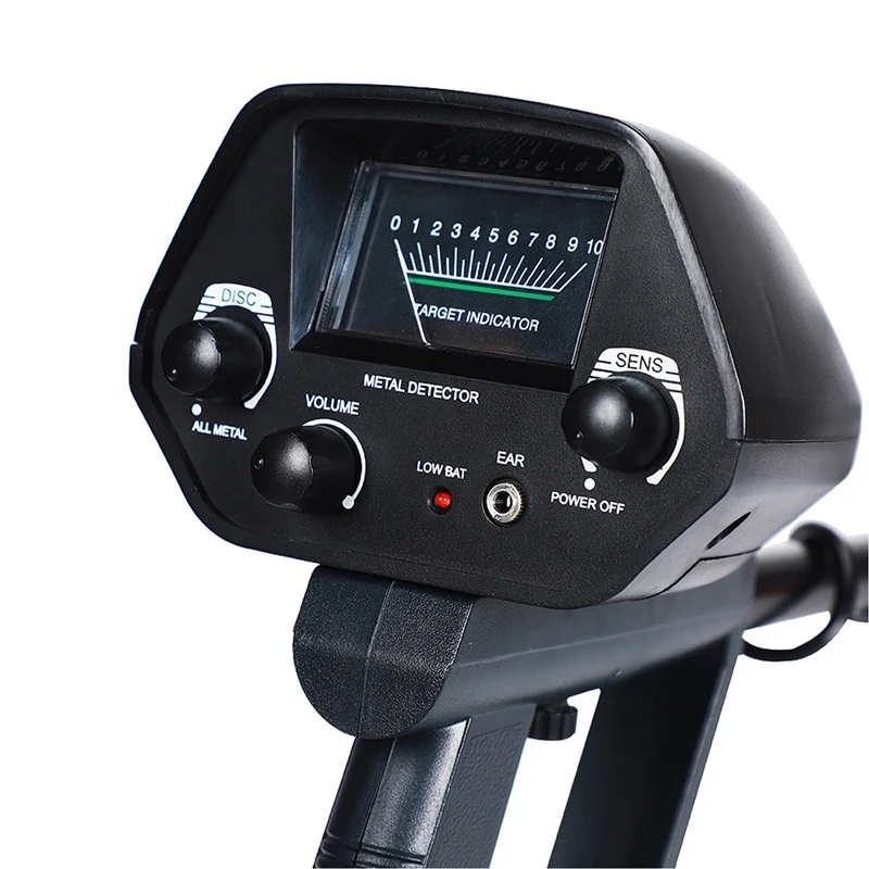 휴대용 MD-4030 금속 탐지기, 길이 조절 가능, 보물 사냥꾼, 고감도 지하 금속 보석 탐지기