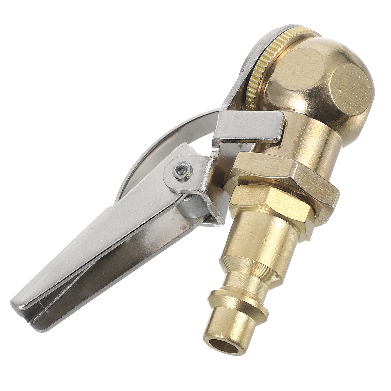 

2pcs Car Tire Chuck Copper Quick Connect Inflation Nozzle Air Compressor Adapter Tire Maintenance Efficient Inflation Sturdy
