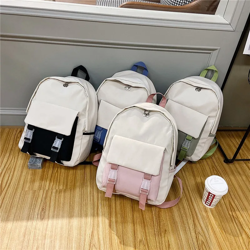 Personal isierte Rucksack tasche für Mädchen und Jungen wasserfester Freizeit rucksack aus Polyester mit gepolsterten Trägern und seitlicher Netz