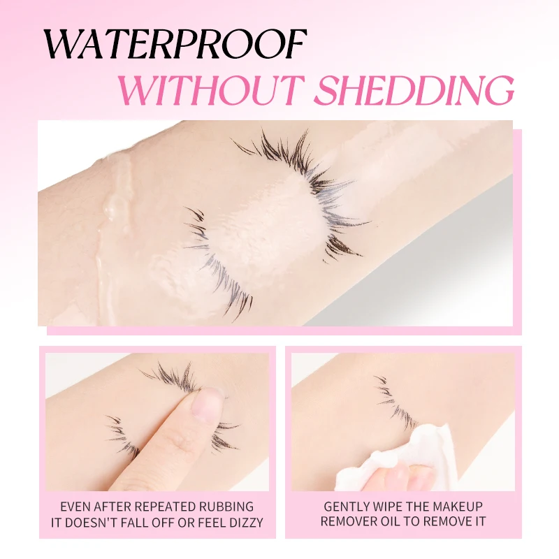 Life Girls Ultrafijne zwarte eyeliner Langdurige gladde make-up Bestand tegen vlekken Vloeibare eyeliner-pen voor beginners