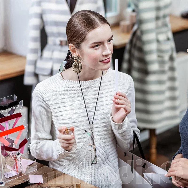 حقيبة نظارات شمسية محمولة للرجال والنساء ، حبل نظارات ، غطاء حماية عتيق ، حقائب نظارات بمشبك للرقبة معلقة ، موضة #2