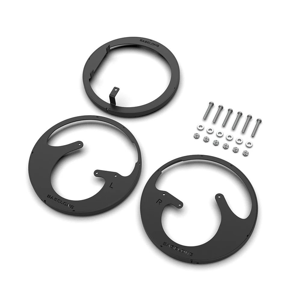 For Can-Am Spyder RT 2010-2011-2012-2021-2022 Moto Wheel Ring DIY Kit Spyder F3 Limited 2015-2018-2019-2020 Spyder F3 2015-2022