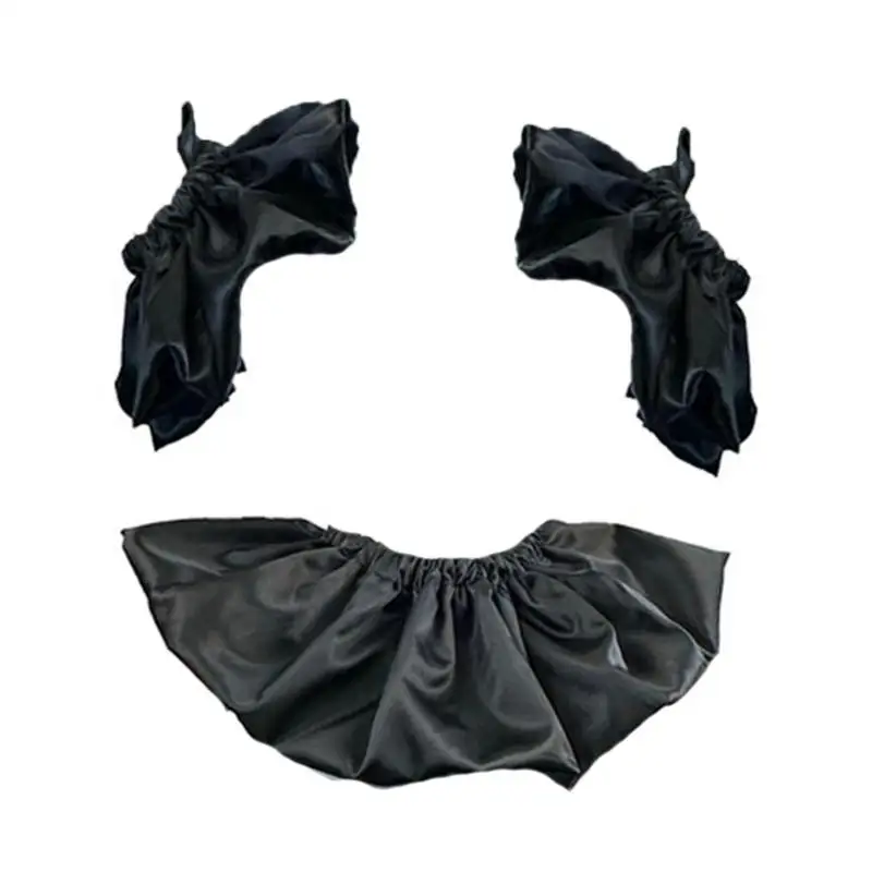 a52e-classical-layered-gothic-detachable-collar-soft-polyester-neck-accessory-for-office-or-date