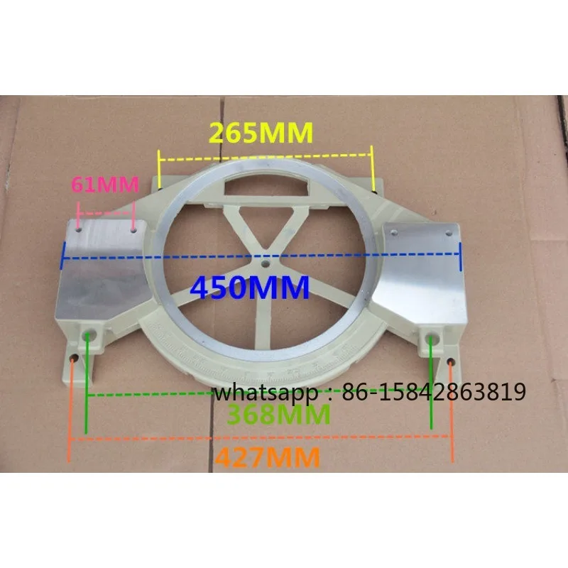 Aluminum Sawing Machine Accessories Base, Chassis, Turntable 10 Inch 9105 Aluminum Sawing Machine Cutting Machine Accessories