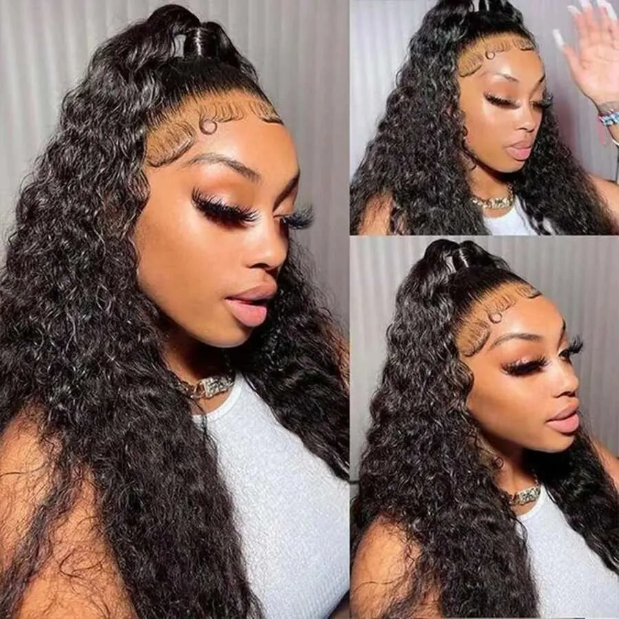 Raw Human Hair Bundles Loose Deep Wave Virgin Remy Hair Extensions for Women Sew in Quick Weave Bundle 3/4 Bundles