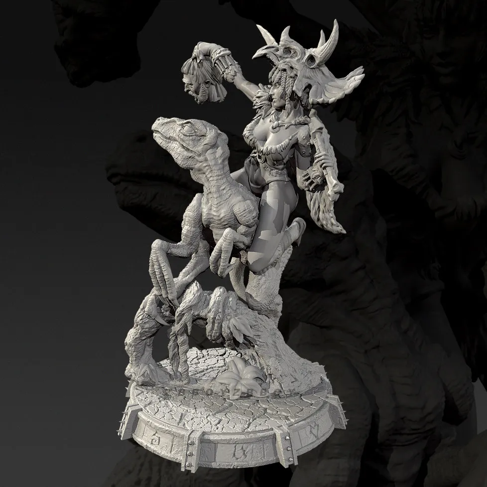 

Overall heights 38mm 50mm 75mm Resin model kit colorless self-assembly (3D Printing ) TD-7755/3D