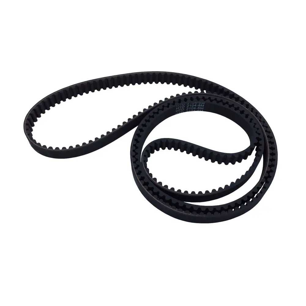 1Pcs/Pack 8M Timing Belt Closed Loop Length 2104mm Pitch 8mm Width 15mm Teeth 263 Industrial Drive Timing Belt