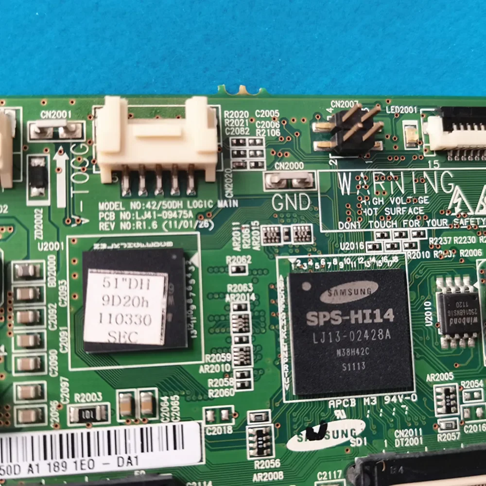 T-CON Originele LJ41-09475A LJ92-01750A LJ92-01793A Logic Board Is Voor 3dtv51858 Ps51d450a2 Ps43d450a2wxxu Ps51d495a 1K Logic Main