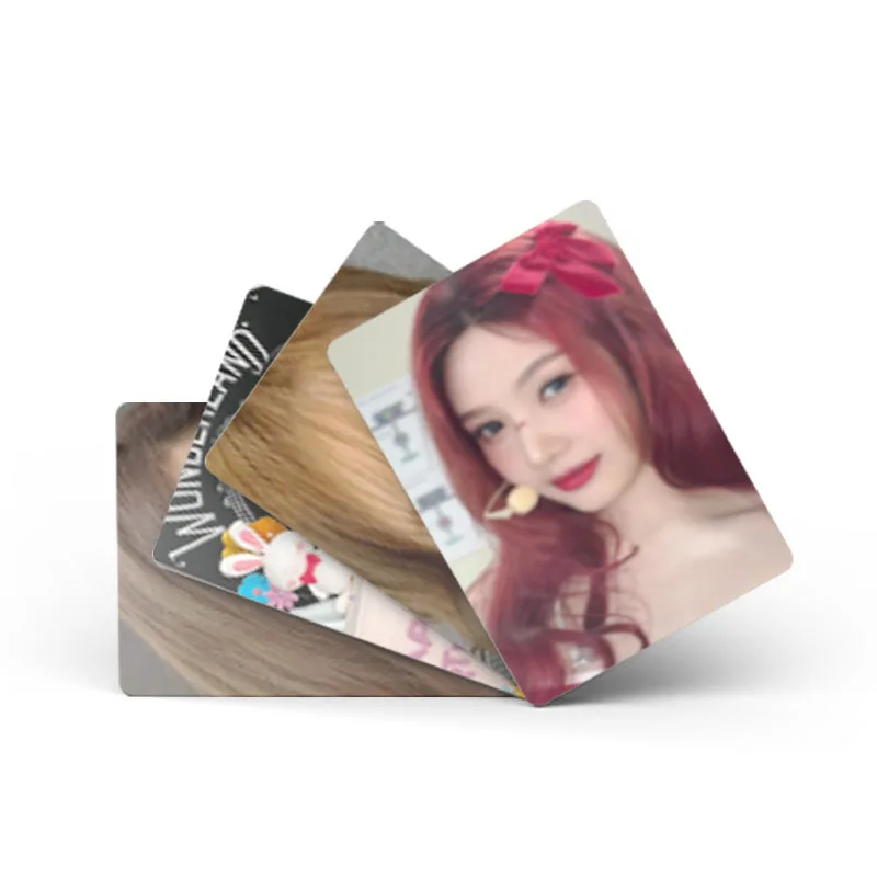 50Pcs/Set Irene Joy Laser Lomo Cards Double Sides Fashion Ins Selfie Photocards Wendy Postcards Fans Collection Surprise Gifts