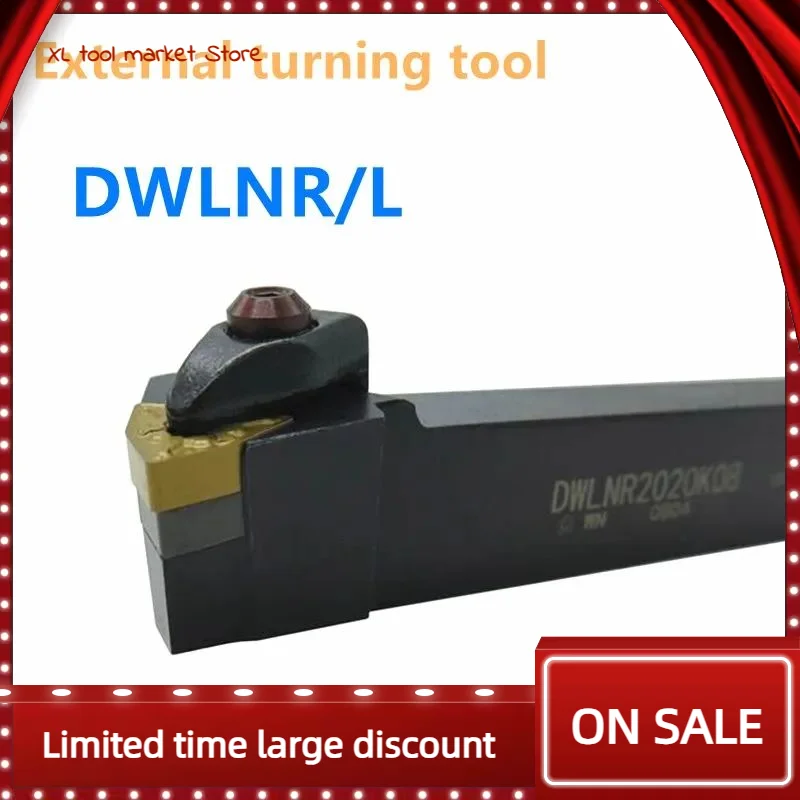 DWLNR DWLNL DWLNR2525M08 DWLNR2020K08 External Lathe Turning Tool Holder Cutter Tools Holder CNC Boring Bar