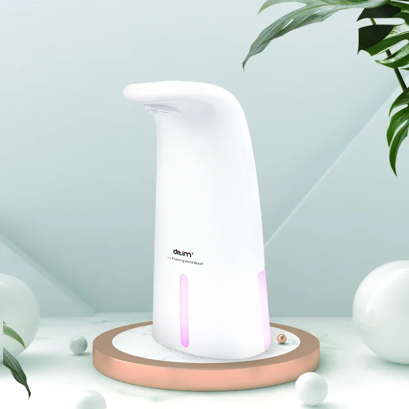 250ml Touchless Automatic Foaming Soap Dispenser - More Safety Health - Bathroom Kitchen Cleaner