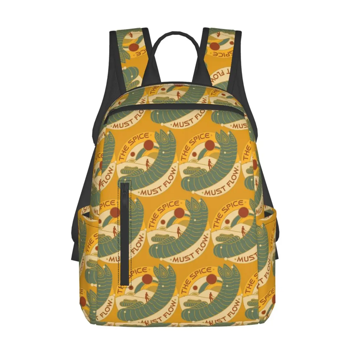

Рюкзак The Spice Must Flow, вместительный, для детей, школьный рюкзак, сумка через плечо для мужчин и женщин