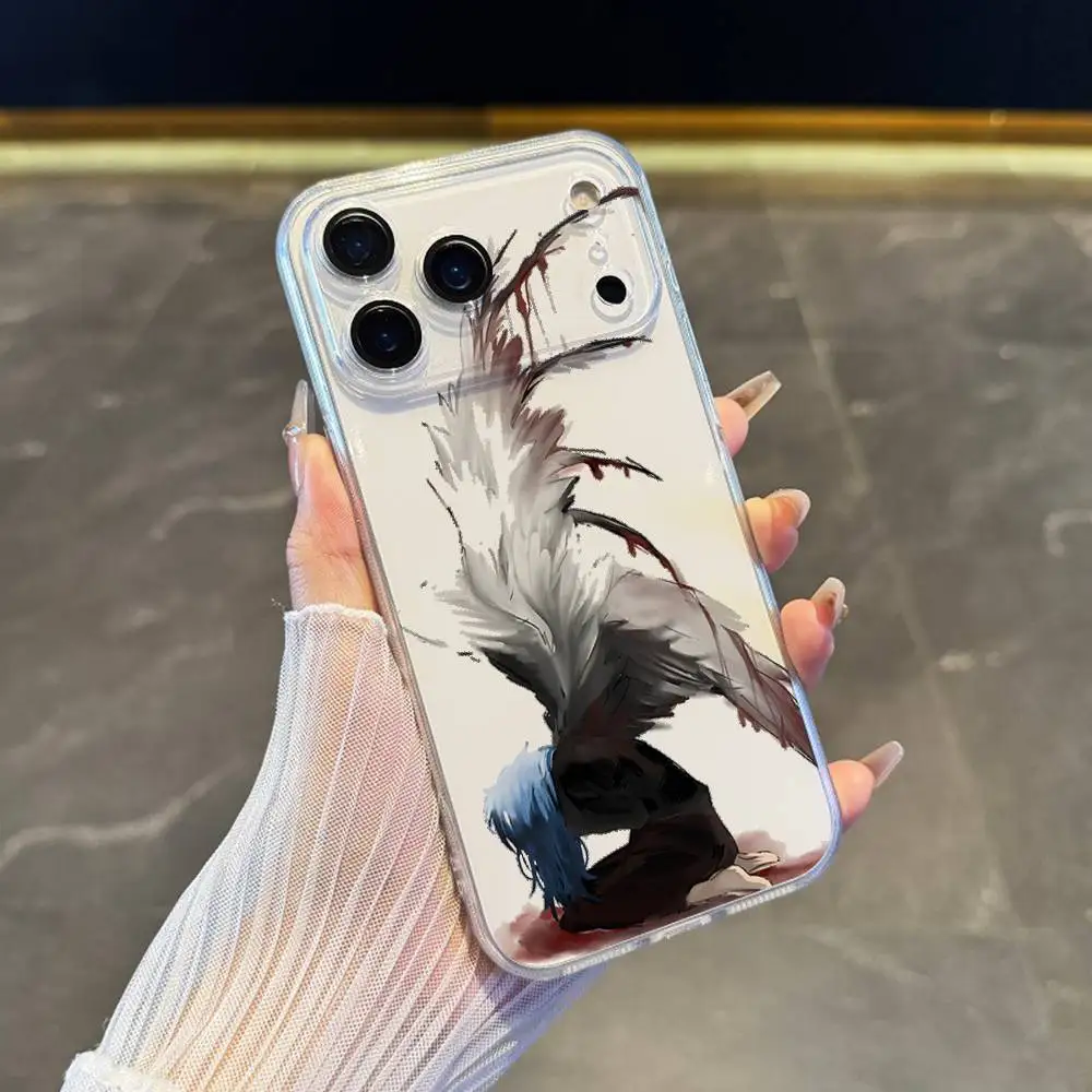 حافظة هاتف كارتون S-Sally Face SF لهاتف آيفون 17,16,15,14,13,12,11 Pro,Max,Plus,X,XS,XR,SE4,E غطاء ناعم شفاف صغير