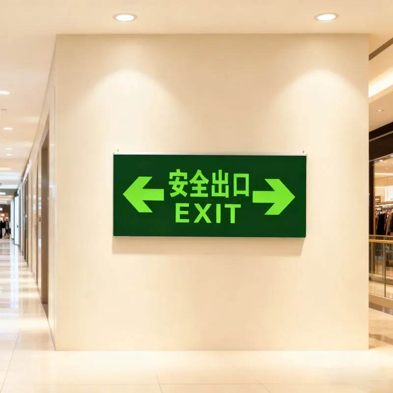 Pegatina fluorescente, señal de salida de seguridad, señal de seguridad contra incendios, pegatina luminosa, ruta de Escape de emergencia, precaución, señal de advertencia para suelo húmedo