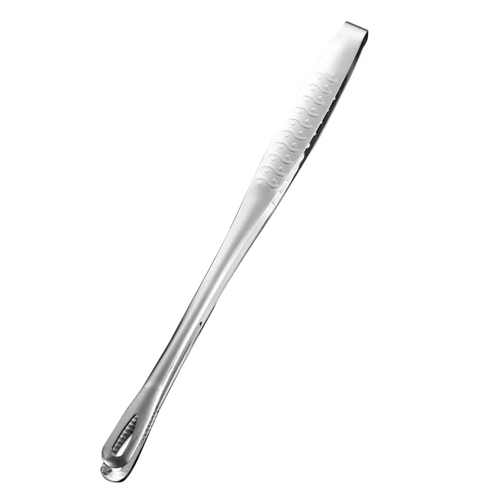 

Stainless Steel Food Tongs 12 Inch Anti-Skid Grip for Barbecue Baking Buffet Cooking Kitchen Serving Steak Eggs Pasta Bread Ice