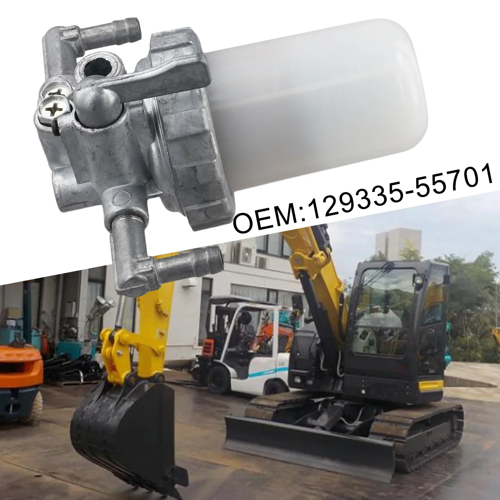

//Oil Water Separator 129335-55701 For Hyundai For Yanmar 3TNE88 4TNE106T Auto Parts Installation, Replacement And Repair//