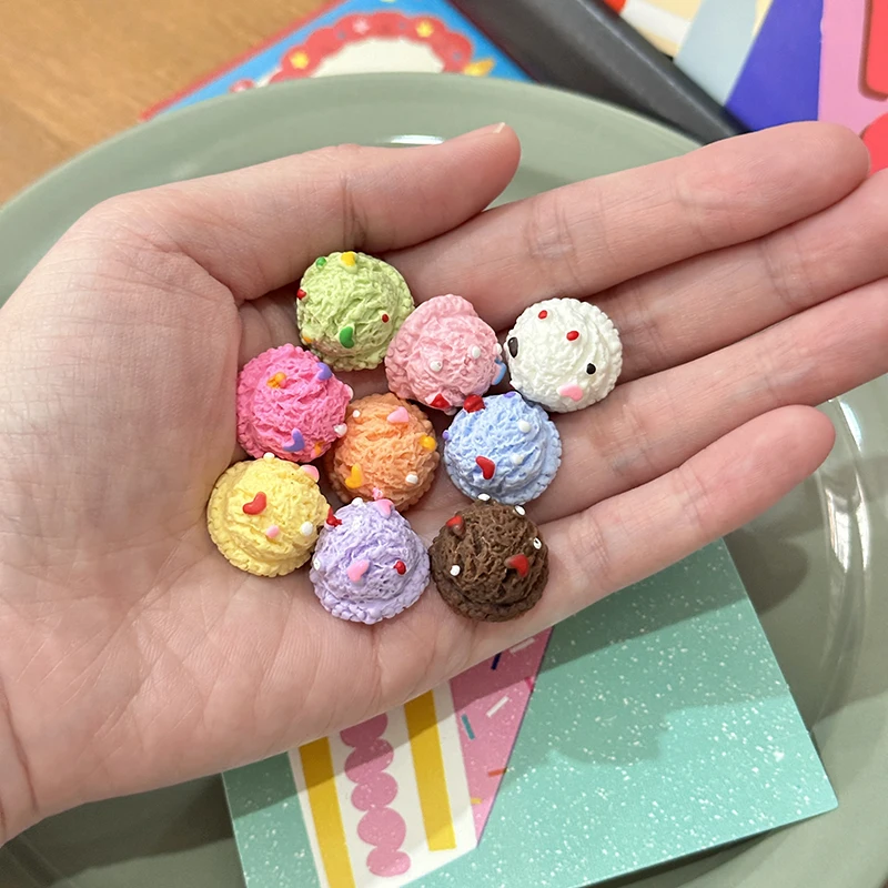 9 أجهزة كمبيوتر محاكاة حلوى ثلاجة ثلاجة مغناطيس لطيف من شوكولاتة الآيس كريم رسالة صورة ثابتة طعام الثلاجة المغناطيس #4