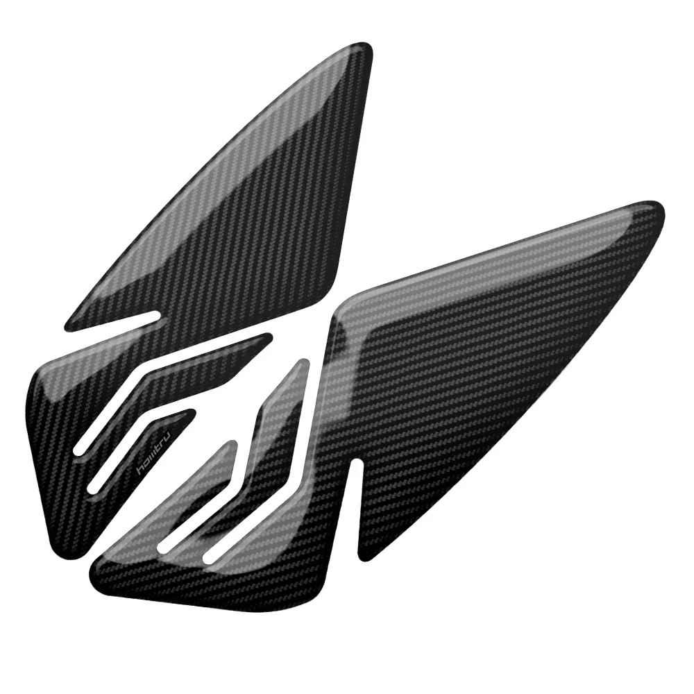 Motorcycle Carbon Side Tank Pad Protection Knee Grip Mat For Yamaha YZF R6 2017-2024 Protection Carbon-look Sticke