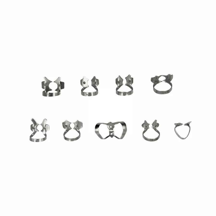 اللبية الترميم حاجز كليب الأسنان المطاط السد المشابك إطار من الاستانلس استيل حامل المولي الأسنان مواد طب الأسنان عن طريق الفم #4